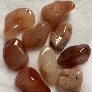 Karneol přírodní tromlovaný 3,5cm