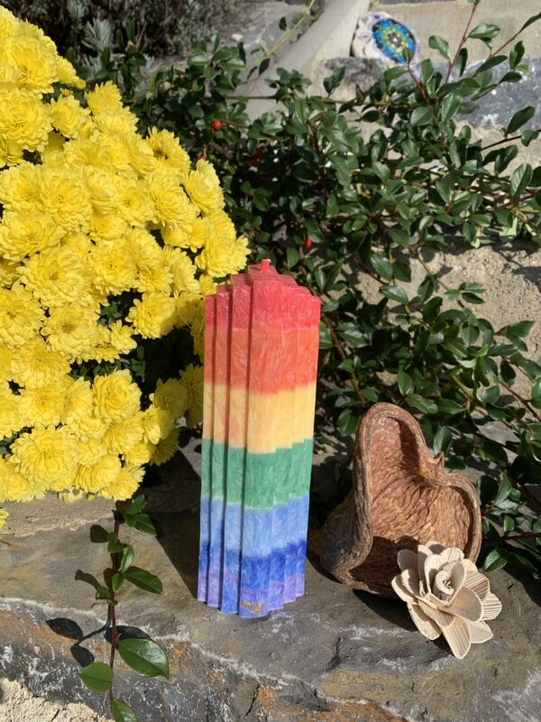 Čakerní svíčka vrstvená "Sedm schodů"