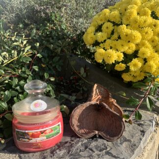 Vonná svíčka ve skle "Vánoční pohoda" - střední