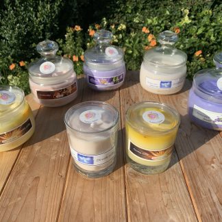 Vonné svíčky ve skle