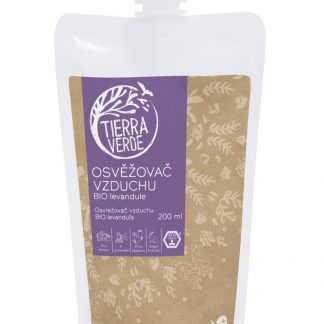TIERRA VERDE Osvěžovač vzduchu – BIO levandule (sáček uzávěr 200 ml)
