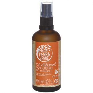 TIERRA VERDE Osvěžovač vzduchu – BIO pomeranč (lahvička 100 ml)