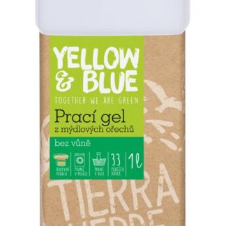 TIERRA VERDE Prací gel z mýdlových ořechů pro citlivou pokožku (lahev 1 l)
