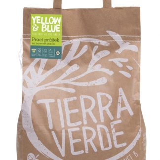 TIERRA VERDE Prací prášek z mýdlových ořechů na barevné prádlo (pap. taška 5 kg)