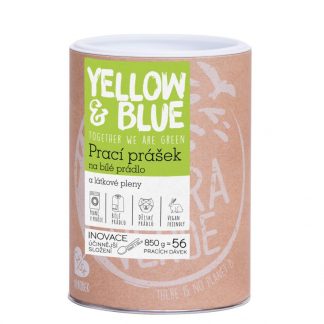 TIERRA VERDE Prací prášek z mýdlových ořechů na bílé prádlo a pleny (dóza 850 g)