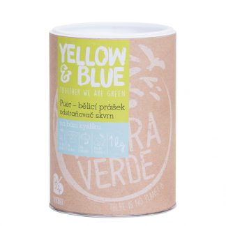 TIERRA VERDE Puer – bělící prášek a odstraňovač skvrn na bázi kyslíku (dóza 1 kg)
