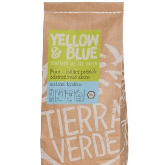TIERRA VERDE Puer – bělící prášek a odstraňovač skvrn na bázi kyslíku (pap. sáček 1 kg)