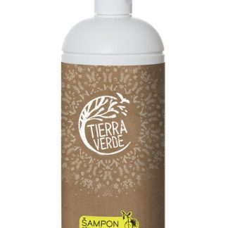 TIERRA VERDE Březový šampon na suché vlasy s vůní citronové trávy (lahev 1 l)