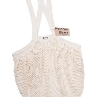 TIERRA VERDE Hustá a krásná – síťovka z biobavlny s dlouhým uchem – natural (1 ks)