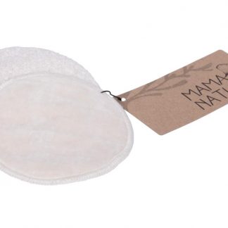 TIERRA VERDE Kosmetický tampon pratelný z biobavlněného sametu s froté stranou – velký (9 cm) (2 ks)